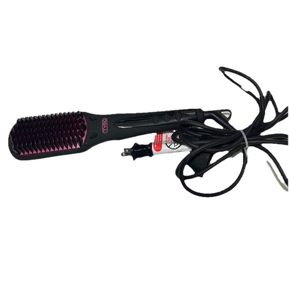 TYMO HC101 Ionic Hair Straightening Brush 50W Dual Voltage 16 Heat Setting Works - Picture 1 of 5